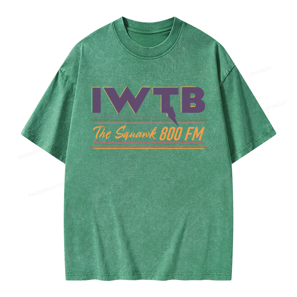 Pagewings I’m With The Banned Unisex Washed T-shirt