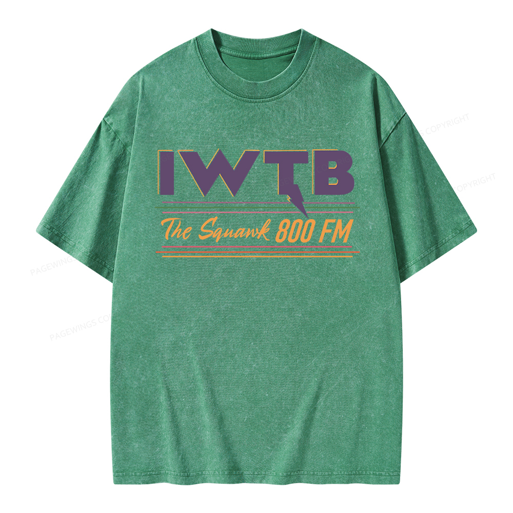 Pagewings I’m With The Banned Unisex Washed T-shirt
