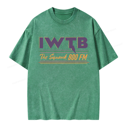 Pagewings I’m With The Banned Unisex Washed T-shirt