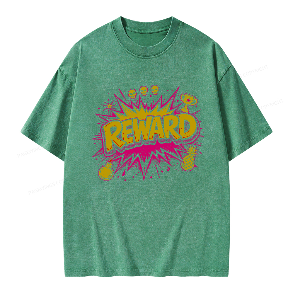 Pagewings Reward Unisex Washed T-shirt