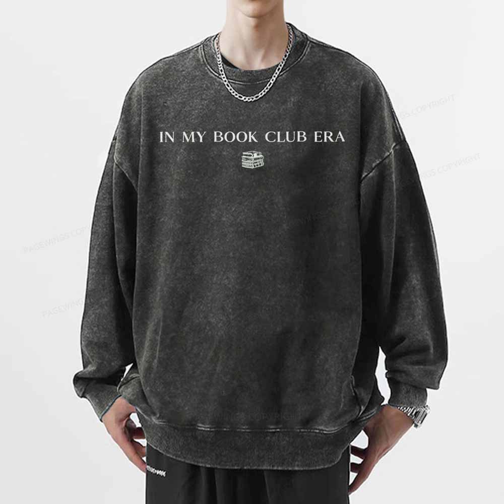 Pagewings Book Club Comfort Colors T-shirt Unisex Washed Sweatshirt