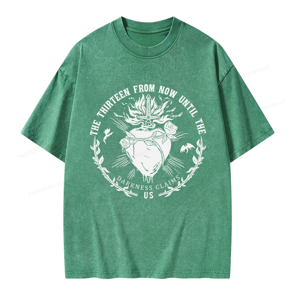 Pagewings The Thirteen Unisex Washed T-shirt