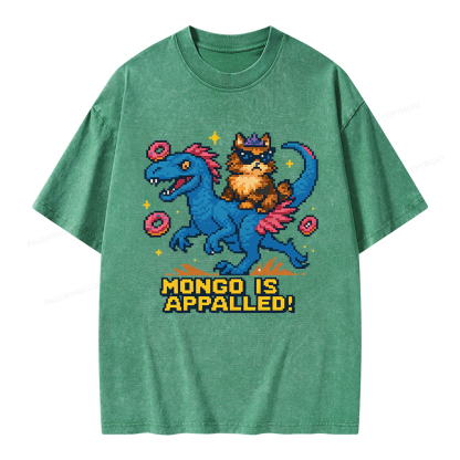 Pagewings Mongo Is Appalled Unisex Washed T-shirt