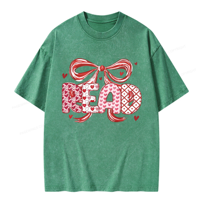 Pagewings Read Unisex Washed T-shirt
