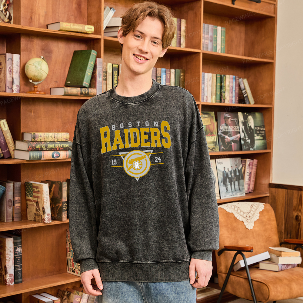 Pagewings Romance Lover Unisex Washed Sweatshirt