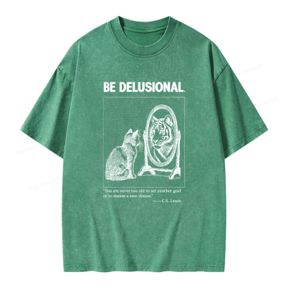 Pagewings You Are Never Too Old To Set Another Goal  Unisex Washed T-shirt