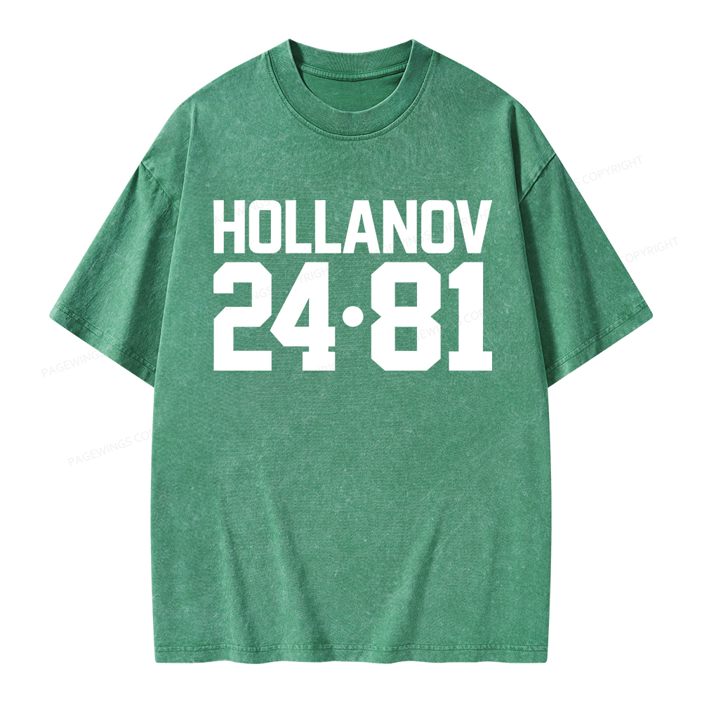 Pagewings Romance Numbers Unisex Washed T-shirt