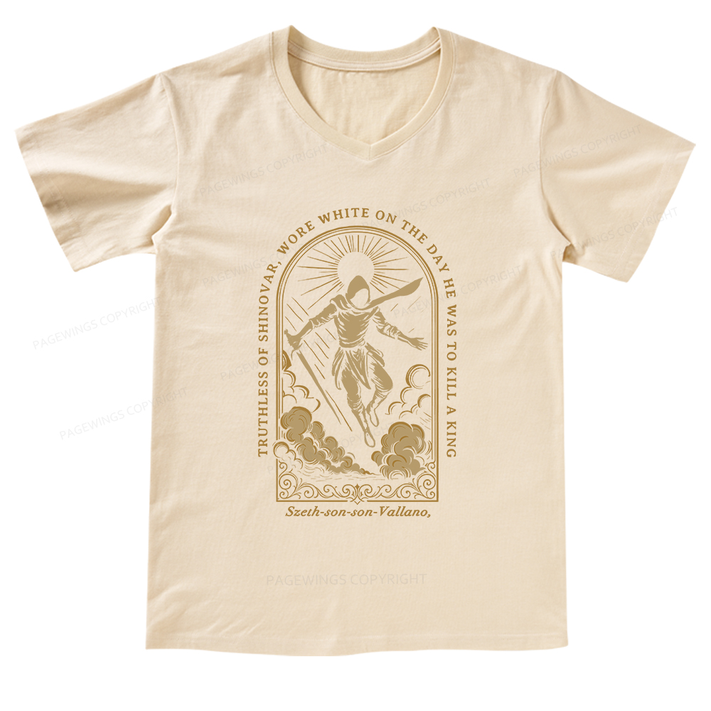 Pagewings Truthless of Shinovar V-neck T-shirt