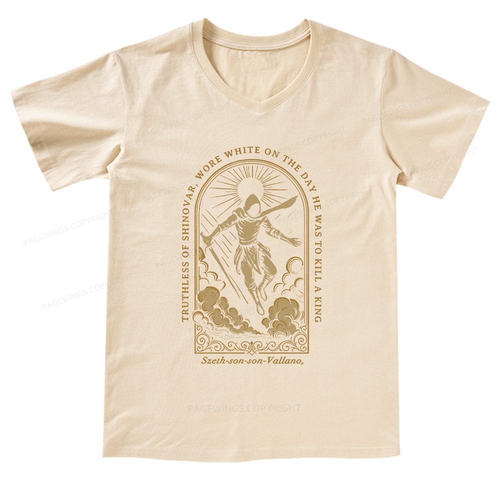 Pagewings Truthless of Shinovar V-neck T-shirt