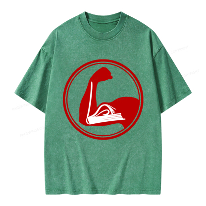 Pagewings Book Lovers Unisex Washed T-shirt
