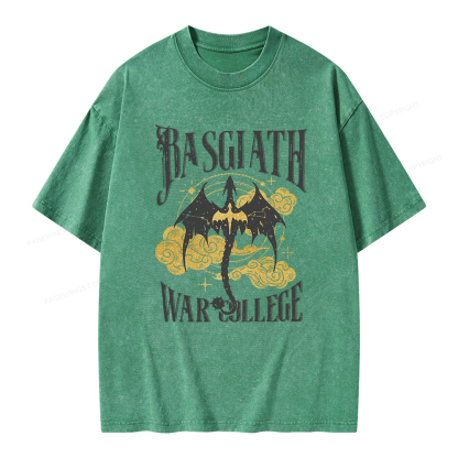 Pagewings Rasgiath Warcollege Unisex Washed T-shirt