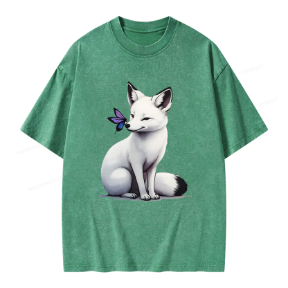 Pagewings Fantasy Book Lover Unisex Washed T-shirt