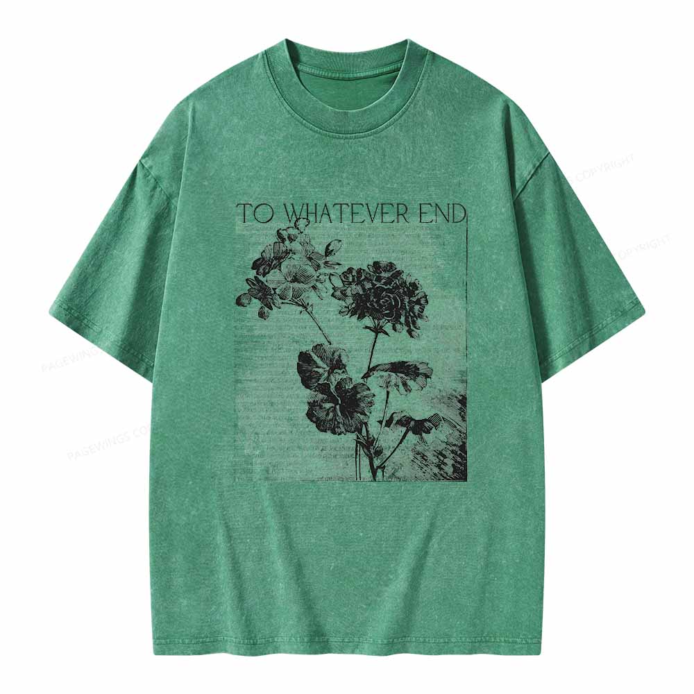 Pagewings TOG Fan Shirt Unisex Washed T-shirt