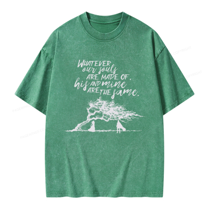 Pagewings His And Mine Are The Same Unisex Washed T-shirt