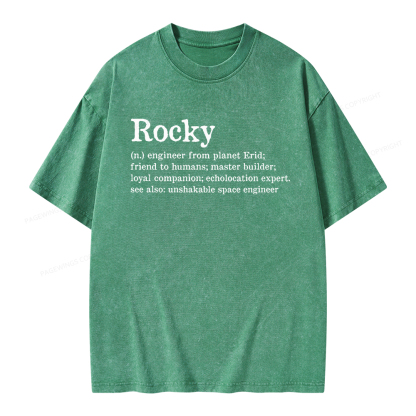 Pagewings Rocky Unisex Washed T-shirt