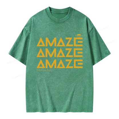 Pagewings Amaze Unisex Washed T-shirt