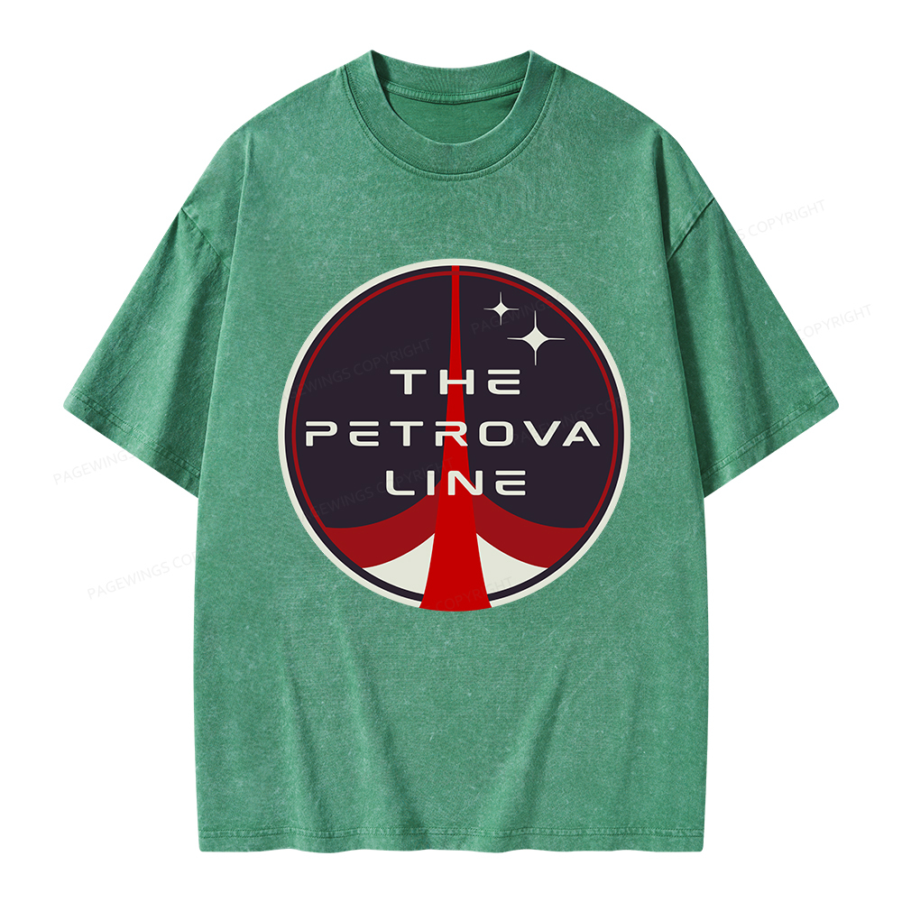 Pagewings The Petrova Line Unisex Washed T-shirt