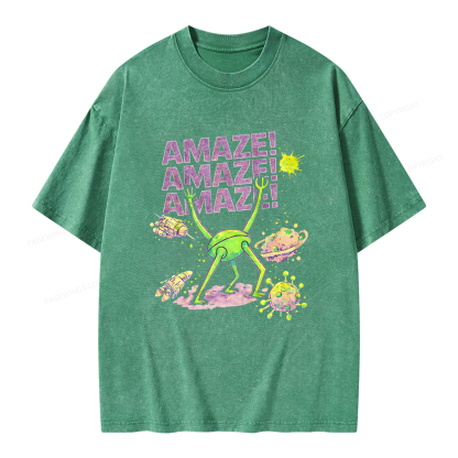 Pagewings Amaze Unisex Washed T-shirt