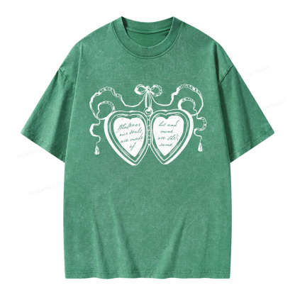 Pagewings Whatever Our Souls Are Made Of Unisex Washed T-shirt