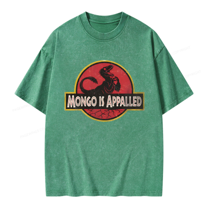 Pagewings Mongo Is Appalled Unisex Washed T-shirt