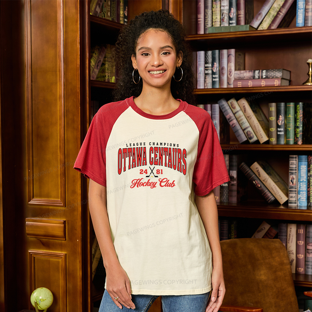 Pagewings Bookish Raglan T-shirt