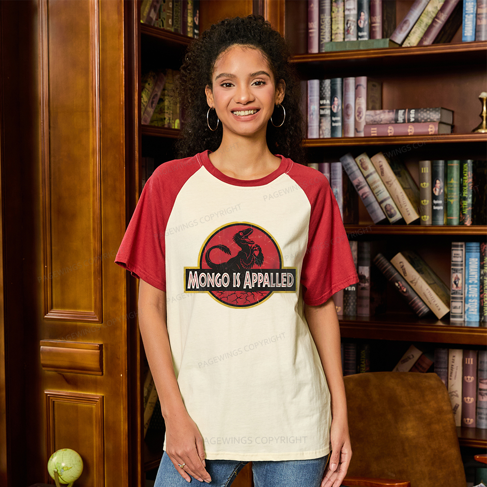 Pagewings Sci-Fi Book Lover Raglan T-shirt