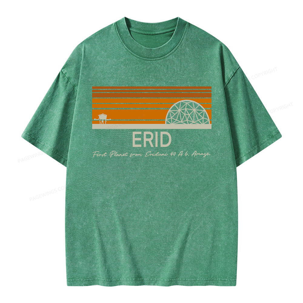 Pagewings Sci-Fi Bookish Unisex Washed T-shirt