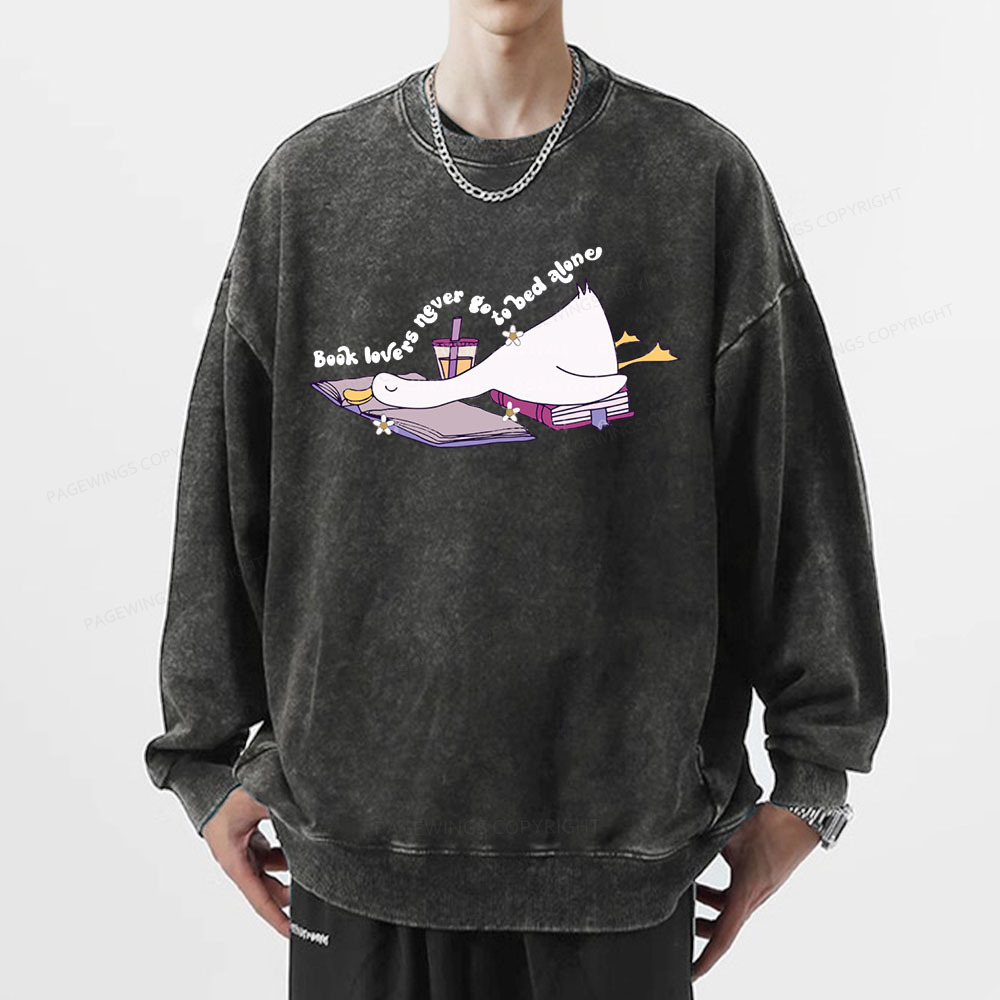 Pagewings Cute Trendy  Design for Shirt Unisex Washed Sweatshirt