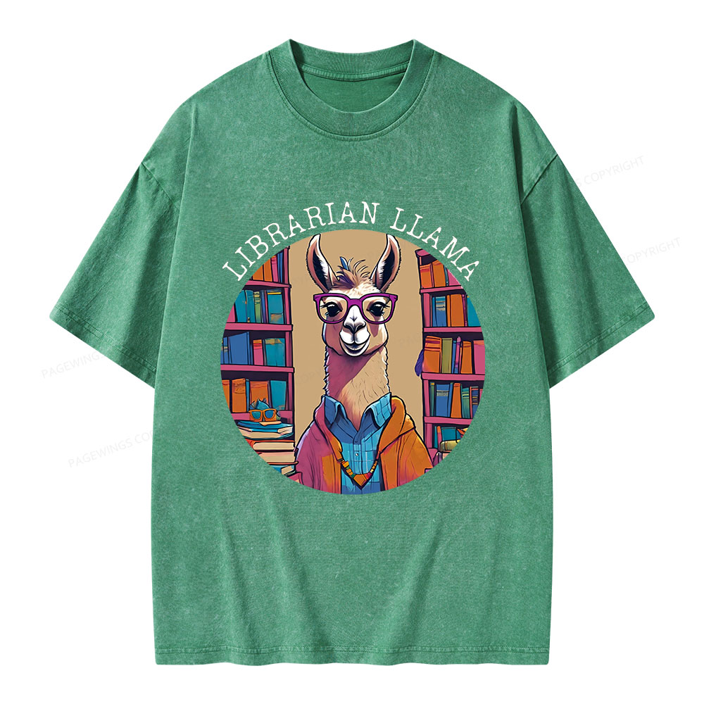 Pagewings Unleash Your Inner Bookworm Unisex Washed T-shirt