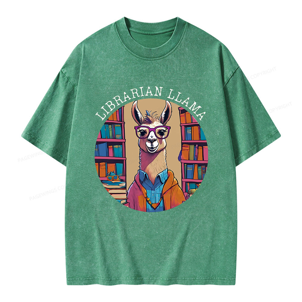 Pagewings Unleash Your Inner Bookworm Unisex Washed T-shirt