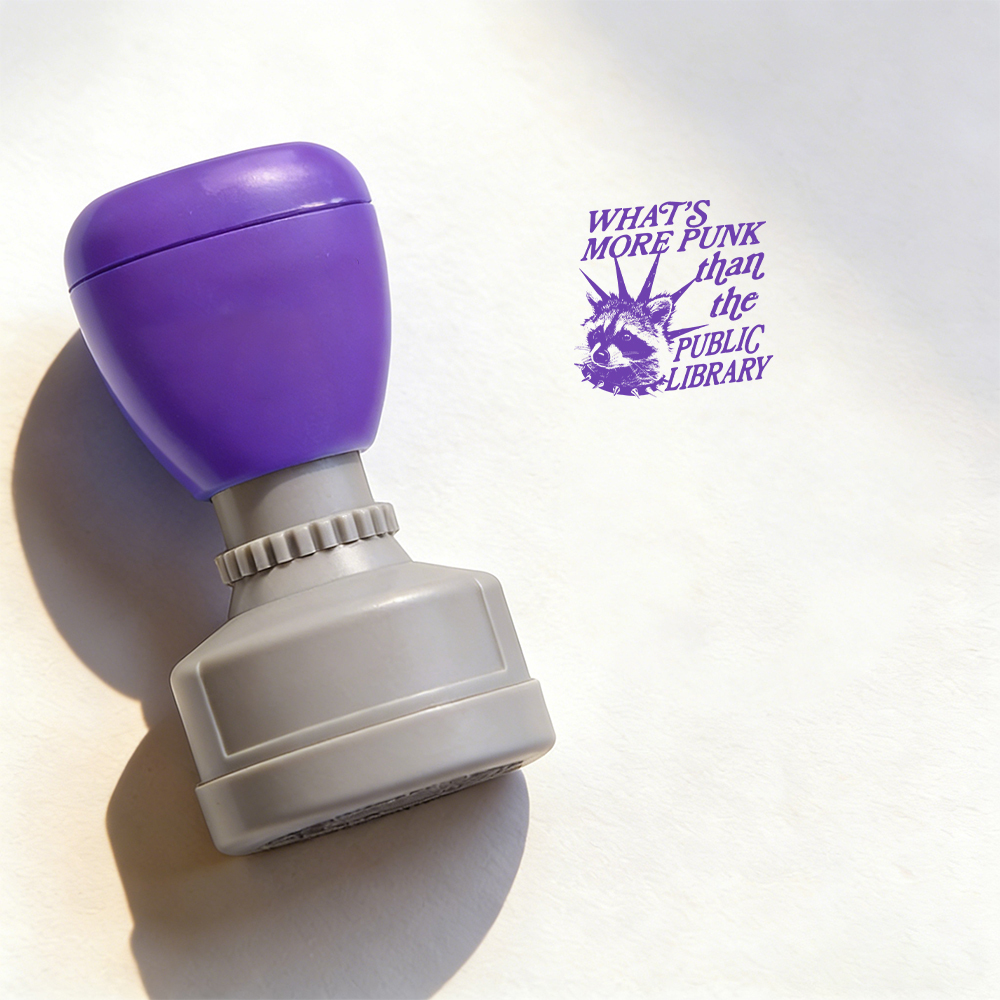 Pagewings What’s More Punk Than The Public Library Stamp