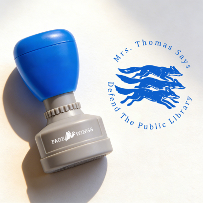 Pagewings Personalized Public Library Stamp