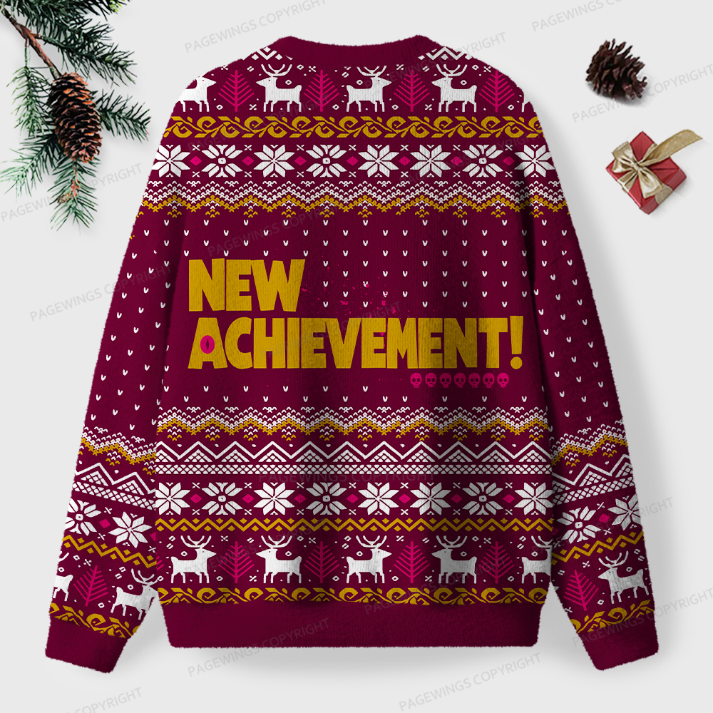 Pagewings New Achievement Unisex Ugly Knit Sweatshirt