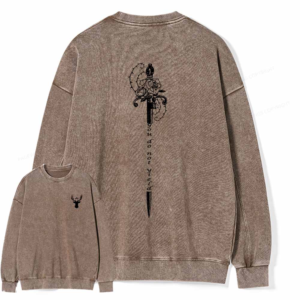 Pagewings  A Court of Thorns and Roses Court of Dreams Unisex Washed Sweatshirt