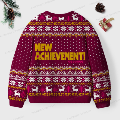 Pagewings New Achievement Unisex Ugly Knit Sweatshirt