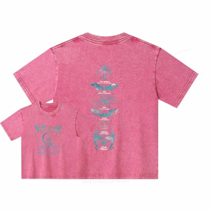 Pagewings The Night Court Unisex Kids Washed T-shirt