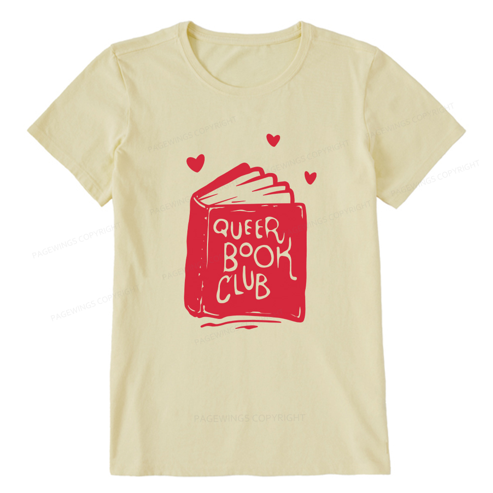 Pagewings Queer Book Club Unisex Classic T-shirt