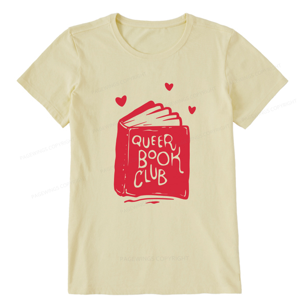 Pagewings Queer Book Club Unisex Classic T-shirt