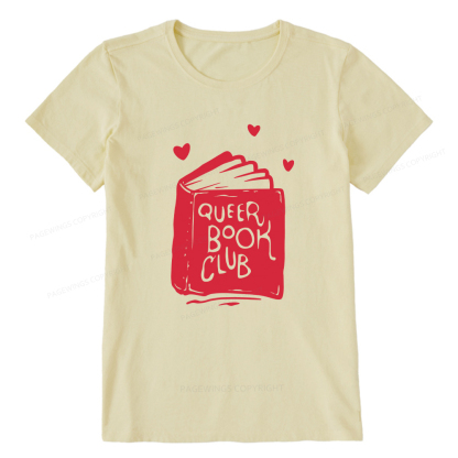 Pagewings Queer Book Club Unisex Classic T-shirt