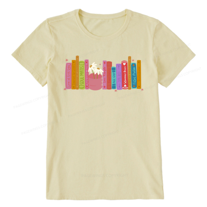 Pagewings Romance Book Tropes Unisex Classic T-shirt