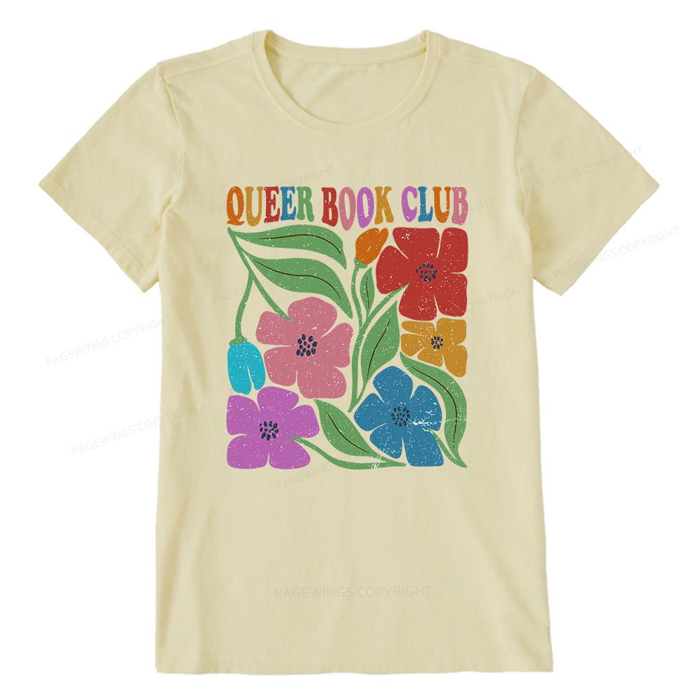 Pagewings Queer Book Club Unisex Classic T-shirt