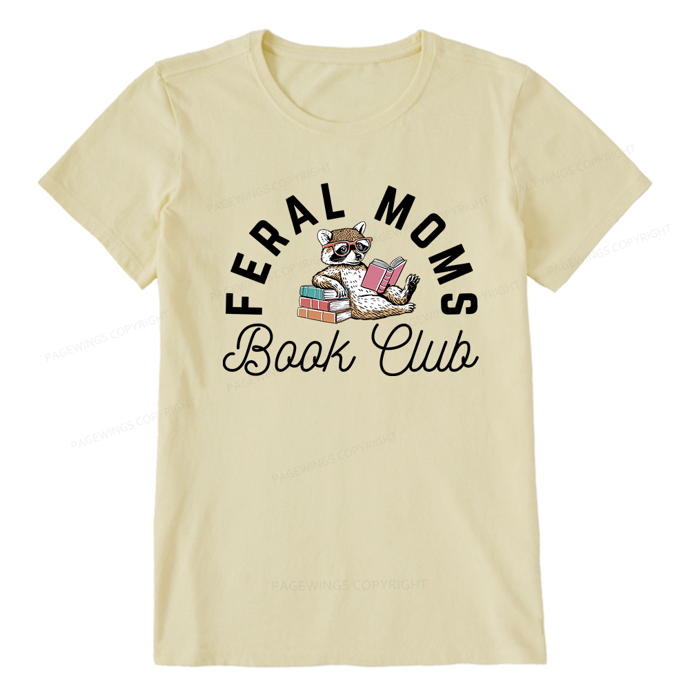 Pagewings Feral Moms Book Club Unisex Classic T-shirt