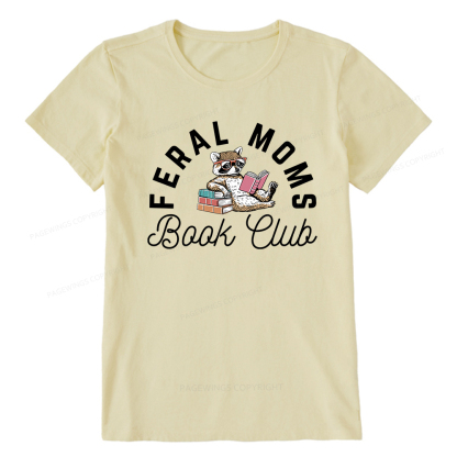 Pagewings Feral Moms Book Club Unisex Classic T-shirt