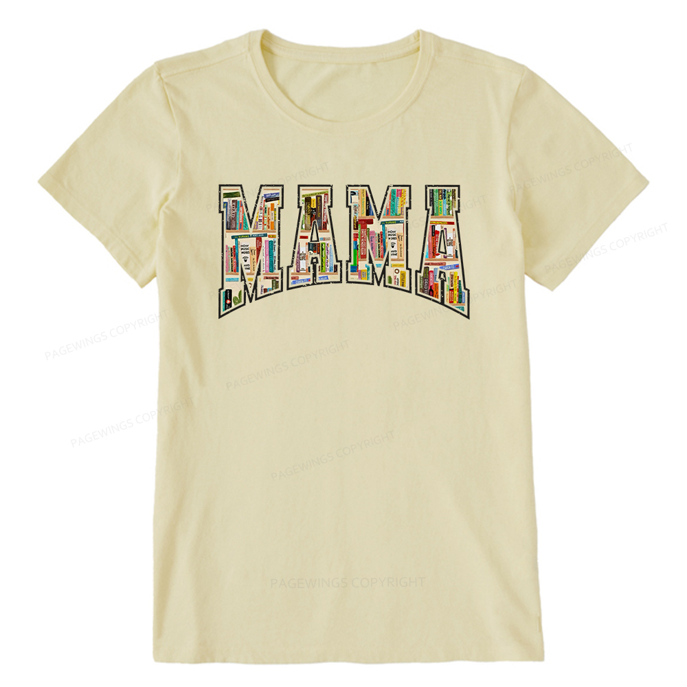 Pagewings About MAMA's Bookshelf Unisex Classic T-shirt
