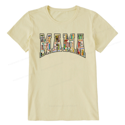 Pagewings About MAMA's Bookshelf Unisex Classic T-shirt