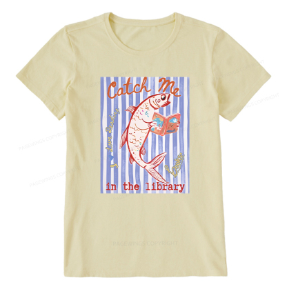 Pagewings Catch Me In The Library Unisex Classic T-shirt