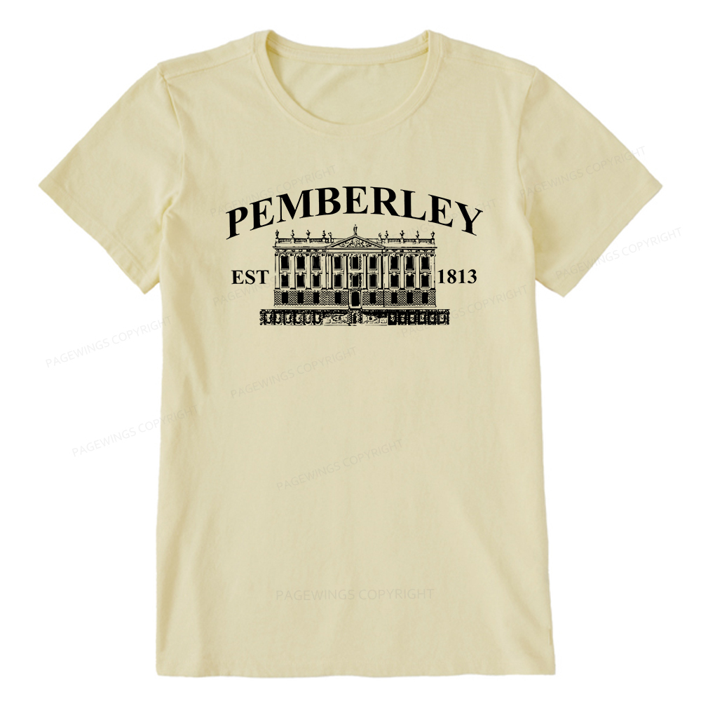 Pagewings Pemberley Unisex EST 1813 Unisex Classic T-shirt