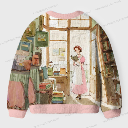Pagewings Literary Women Unisex Cardigan Sweaters