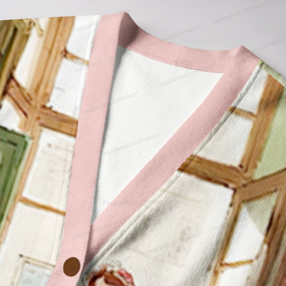 Pagewings Literary Women Unisex Cardigan Sweaters