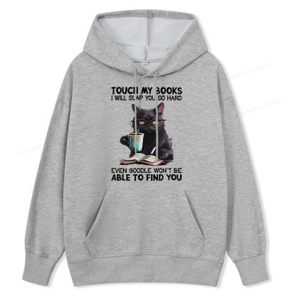 Pagewings Touch My Books I Will Slap You So Hard Unisex Classic Hoodie